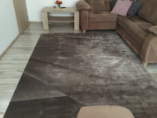 Ayyildiz, Kusový koberec Miami 6590 brown, 80x150, hnědá, kancelář