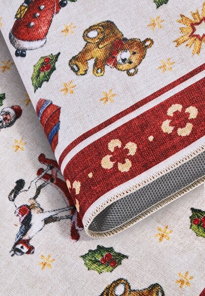 Villeroy & Boch Kusový koberec Toy's delight s potiskem 106192 Red, Multicolor, 160x230, červená, obývací pokoj