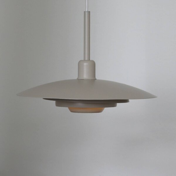 Markslöjd závěsné světlo Piny, béžové, Ø 35 cm, kov, E27, Krémová / jantar, Obývací pokoj / jídelna, kov, Moderní