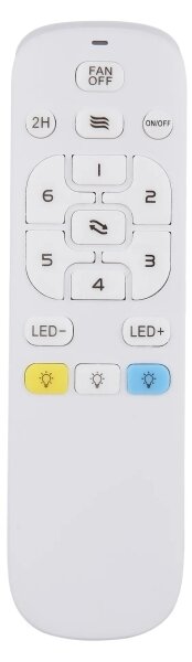 Globo 03655 - LED Stmívatelný stropní ventilátor BOZAN LED/32W/230V + DO