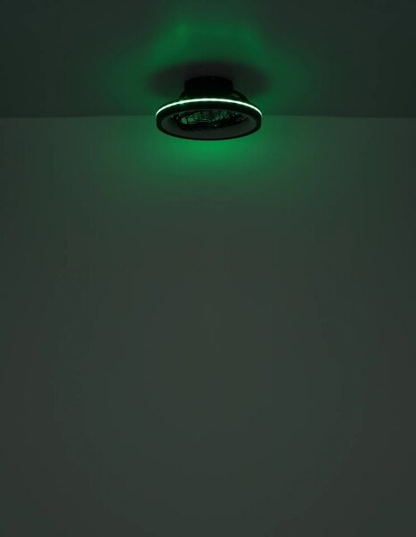 Globo 03665 - LED RGB Stmívatelný stropní ventilátor DEANNE LED/40W/230V + DO