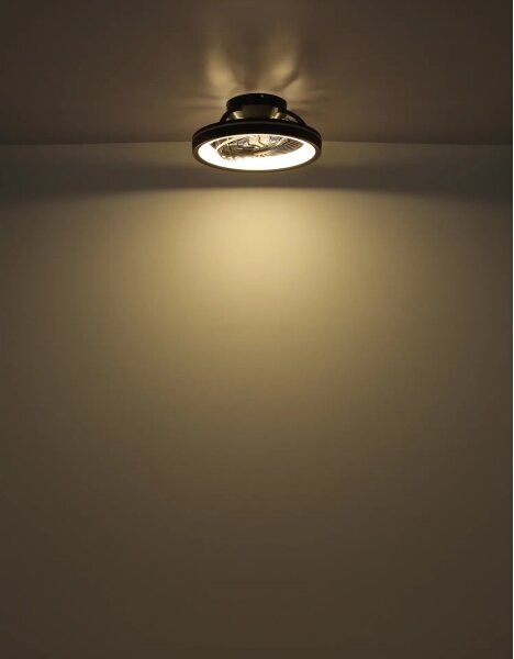 Globo 03665 - LED RGB Stmívatelný stropní ventilátor DEANNE LED/40W/230V + DO