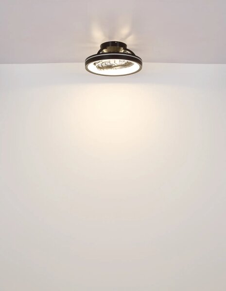 Globo 03665 - LED RGB Stmívatelný stropní ventilátor DEANNE LED/40W/230V + DO