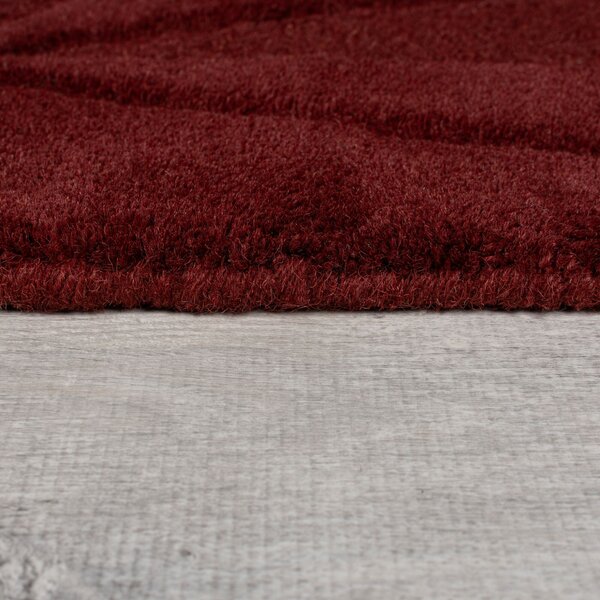 Flair Rugs, Kusový koberec Moderno Shard Red, 120x170, červená, chodba / předsíň