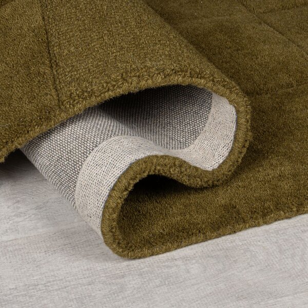 Flair Rugs, Kusový koberec Moderno Checkerboard Green, 120x170, zelená, chodba / předsíň