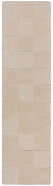 Flair Rugs, Běhoun Moderno Checkerboard Natural, 60x230, béžová, ložnice