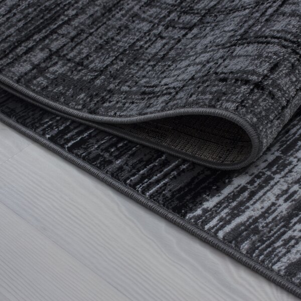 Ayyildiz Kusový koberec Plus 8001 black - 80x300 cm