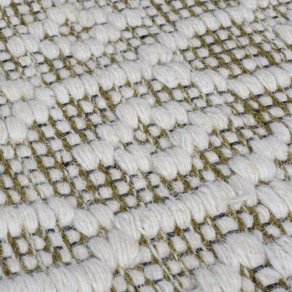 Flair Rugs, Ručně tkaný kusový koberec Nur Wool Dream Green, 80x150, zelená, ložnice