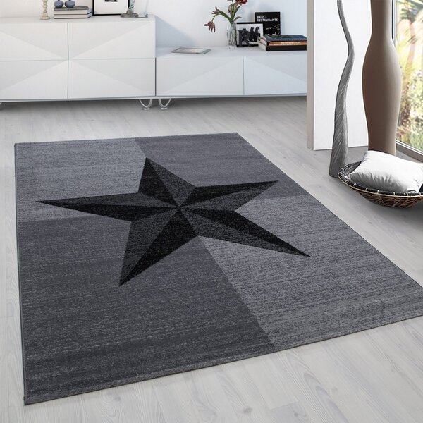 Ayyildiz, Kusový koberec Plus 8002 grey, 80x150, šedá, chodba / předsíň