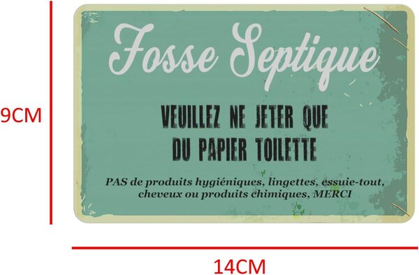 Samolepicí fólie pro septikové nádrže, hliník, rustikální vzhled, 1 kus, pro koupelny
