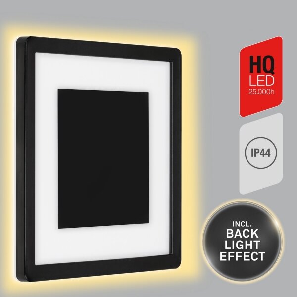 Telefunken 315905TF - LED Venkovní nástěnné svítidlo LED/15W/230V IP44 4000K černá