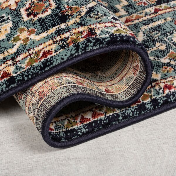Flair Rugs, Běhoun Sincerity Royale Gillingham Blue, 60x230, vícebarevná, chodba / předsíň