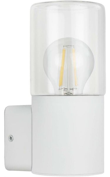 Briloner 320506TF - Venkovní nástěnné svítidlo 1xE27/12W/230V IP44 bílá
