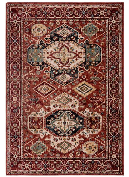 Flair Rugs, Kusový koberec Sincerity Royale Gillingham Red, 80x150, červená, ložnice