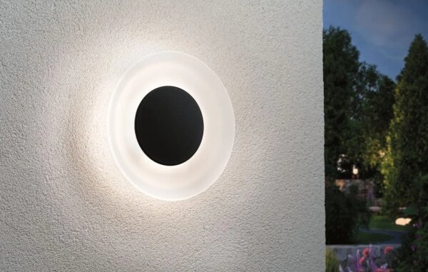 Paulmann 94409 - LED/4W IP44 Venkovní nástěnné svítidlo CIRCEA 230V