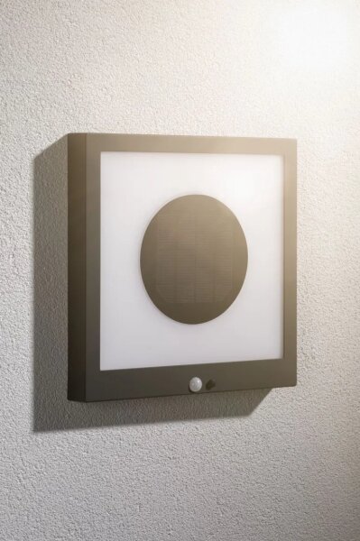 Paulmann 94263 - LED/1,2W IP44 Solární nástěnné svítidlo se senzorem TAIJA 3,7V
