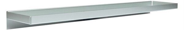 Kovová police ve stříbrné barvě 80 cm Bakku – OYOY Living Design