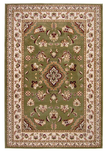 Flair Rugs, Kusový koberec Sincerity Royale Sherborne Green, 80x150, zelená, kancelář