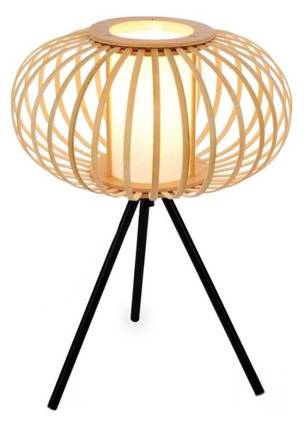 Briloner 7759011 - Stolní lampa 1xE27/10W/230V bambus