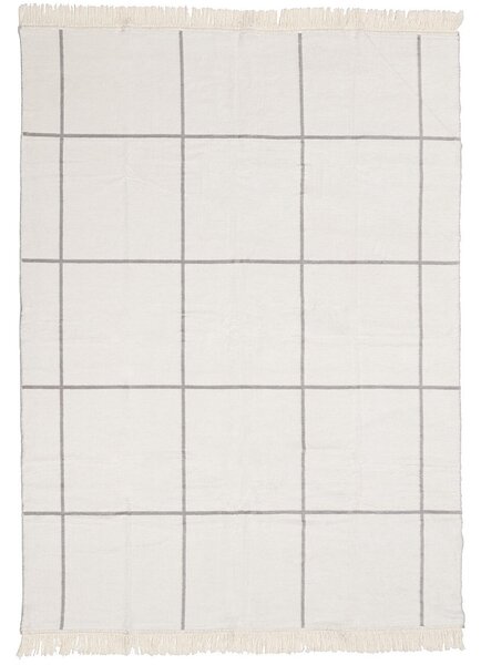 Deka Cotton Cloud 150x200 Grey&Ecru Check