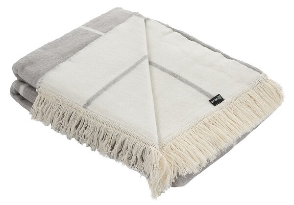 Deka Cotton Cloud 150x200 Grey&Ecru Check