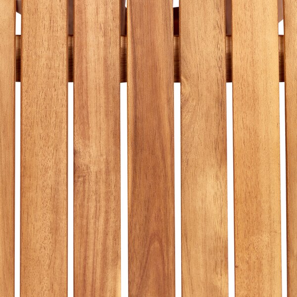 Zahradní jídelní stůl AGELLO 120 cm 120 cm Akáciové dřevo Hnědá