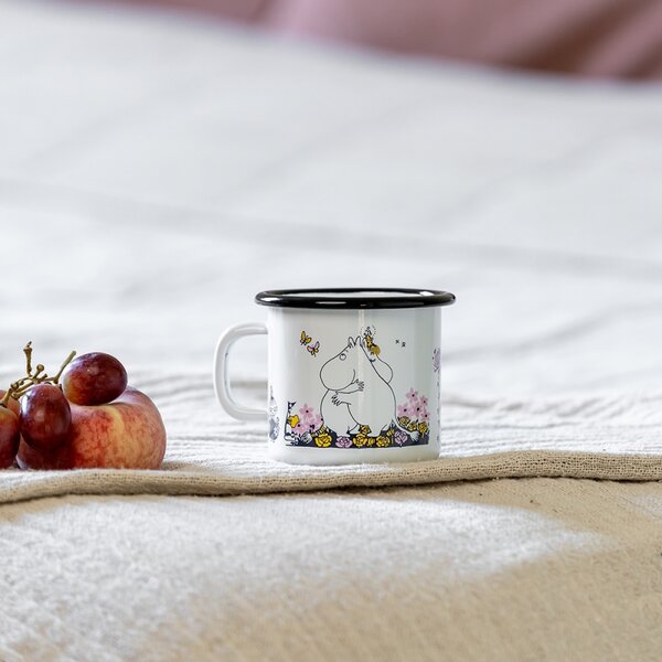 Muurla Hrnek Moomin Hug 0,25l, bílý