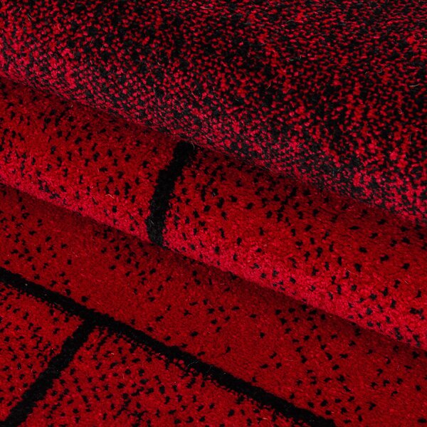Ayyildiz, Kusový koberec Beta 1110 red, 120x170, červená, chodba / předsíň