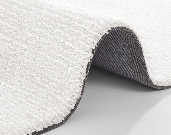 Hanse Home, Kusový koberec Cloud 103936 Cream, 80x150, bílá, obývací pokoj