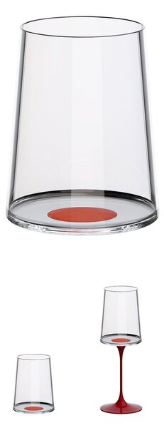 Sklenice na bílé víno Trebonn SplitGlass, 2 ks Barva: Zelená