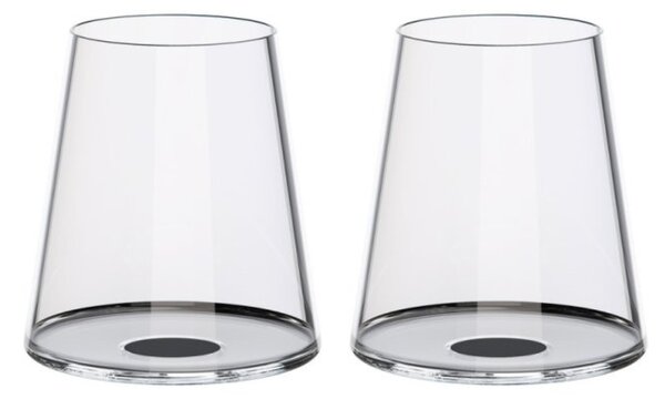 Sklenice na červené víno Trebonn SplitGlass, 2 ks Barva: Zelená