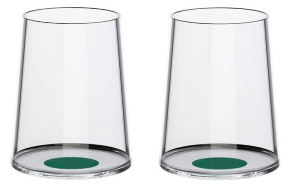 Sklenice na bílé víno Trebonn SplitGlass, 2 ks Barva: Zelená