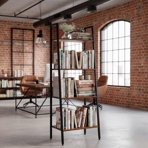 Policový regál / knihovna SPRINGOS HF0048