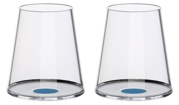 Sklenice na červené víno Trebonn SplitGlass, 2 ks Barva: Zelená
