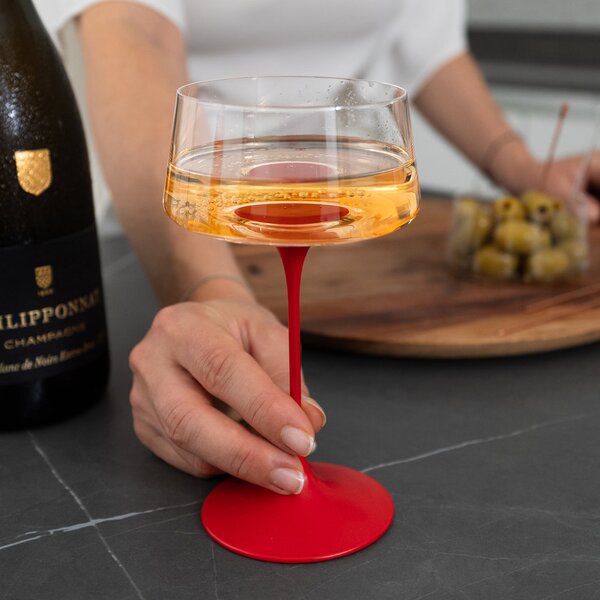 Sklenice na šampaňské Trebonn SplitGlass, 2 ks Barva: Zelená