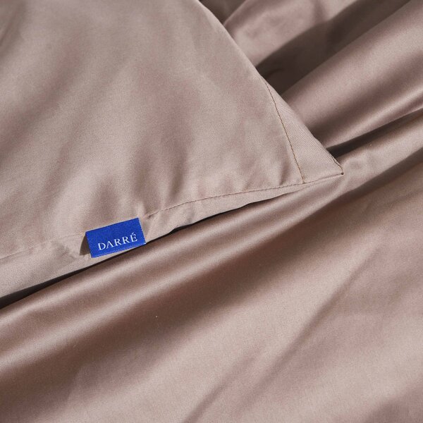 DARRÉ Saténové povlečení Chocolate touch - GOTS Velikost: 140 x 200 + 70 x 90