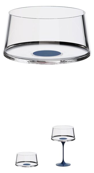 Sklenice na šampaňské Trebonn SplitGlass, 2 ks Barva: Zelená