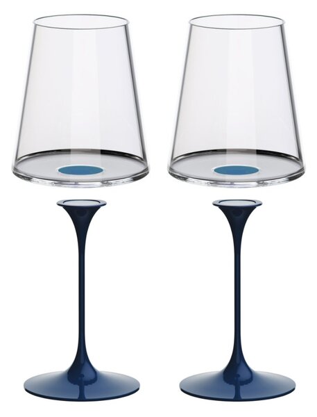 Sada 2 sklenice na červené víno + 2 stopky Trebonn SplitGlass Barva: Zelená