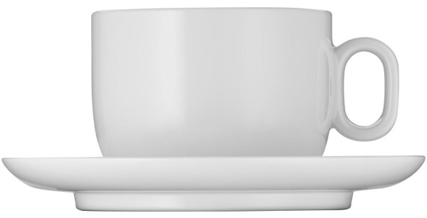 WMF - SADA 2x Šálek na cappuccino s podšálkem BARISTA 160 ml bílá
