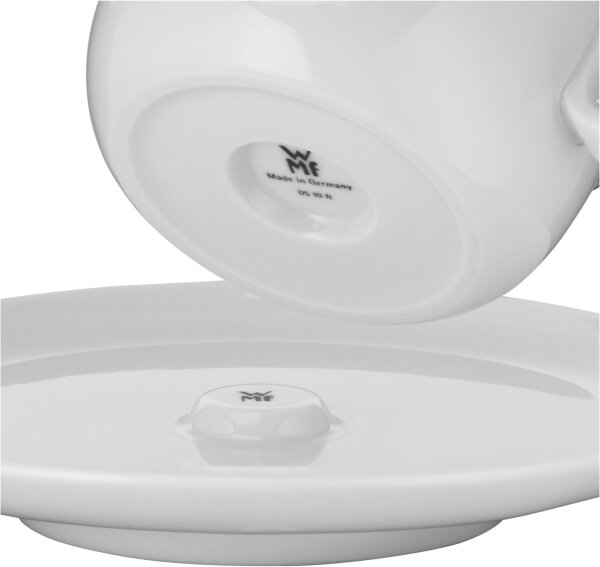 WMF - SADA 2x Šálek na cappuccino s podšálkem BARISTA 160 ml bílá