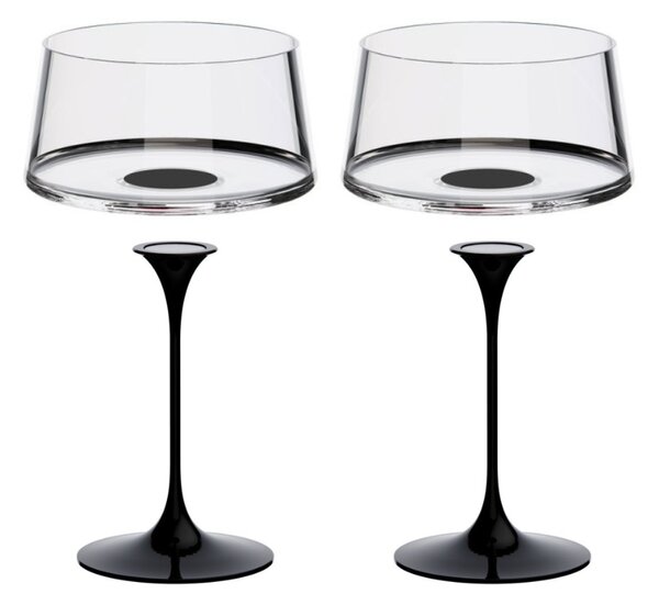 Sada 2 sklenice na šampaňské + 2 stopky Trebonn SplitGlass, 2 ks Barva: Modrá