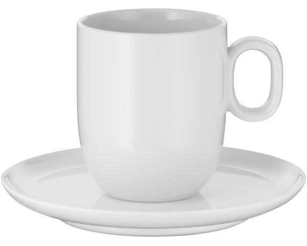 WMF - SADA 2x Šálek na café creme s podšálkem BARISTA 170 ml bílá