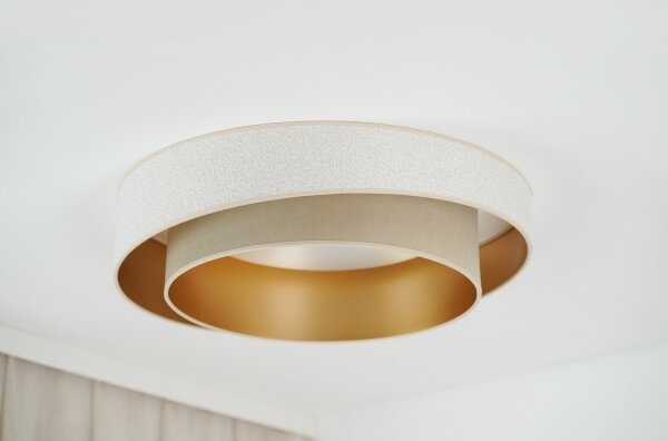 Brilagi - LED Stmívatelné svítidlo VEGAS SHINE LED/24W/230V krémová/béžová + DO