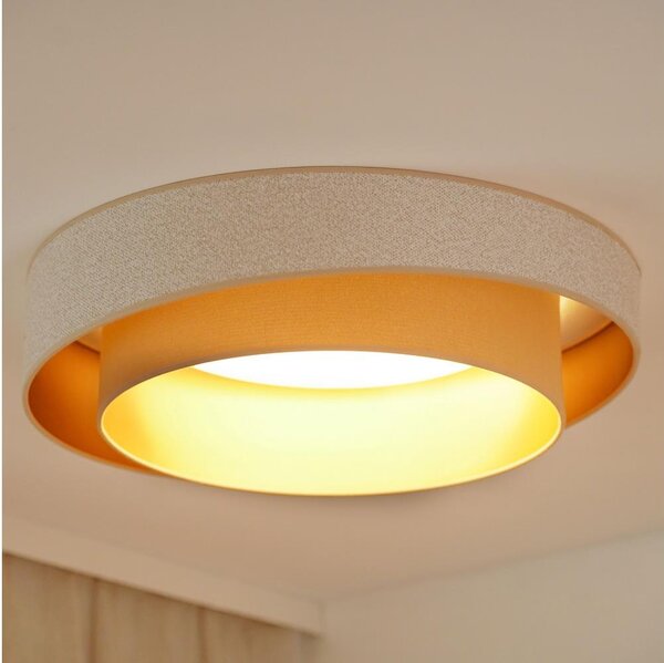 Brilagi - LED Stropní svítidlo VEGAS SHINE LED/24W/230V pr. 60 cm béžová/krémová