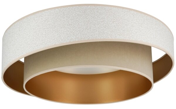 Brilagi - LED Stropní svítidlo VEGAS SHINE LED/24W/230V pr. 60 cm béžová/krémová