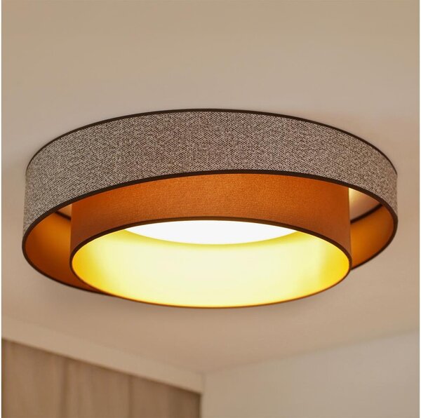 Brilagi - LED Stropní svítidlo VEGAS SHINE LED/24W/230V pr. 60 cm hnědá