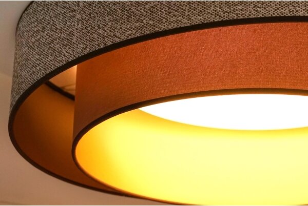 Brilagi - LED Stropní svítidlo VEGAS SHINE LED/24W/230V pr. 60 cm hnědá