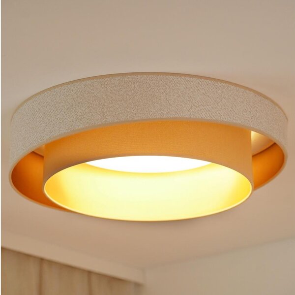 Brilagi - LED Stmívatelné svítidlo VEGAS SHINE LED/24W/230V krémová/béžová + DO