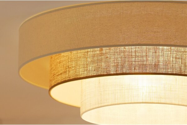 Brilagi-LED Stropní svítidlo DENVER LUNETA LED/12W/230V pr. 60 cm béžová/krémová
