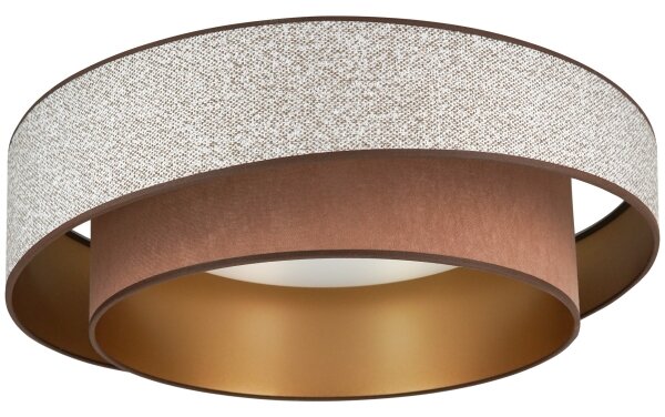 Brilagi - LED Stropní svítidlo VEGAS SHINE LED/24W/230V pr. 60 cm hnědá